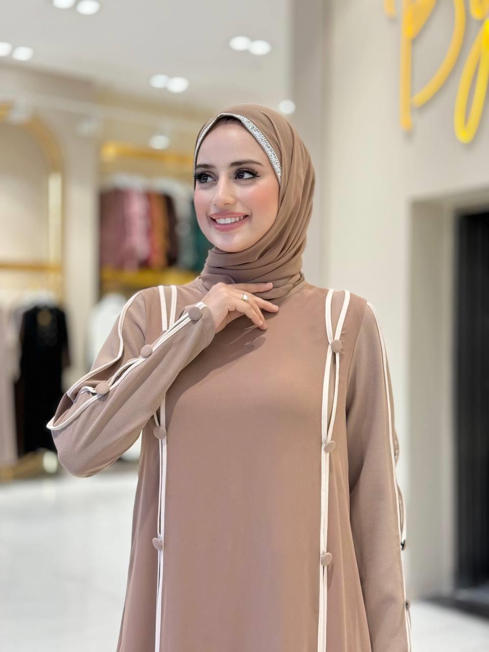 Krep Elbise Vizon Taş 