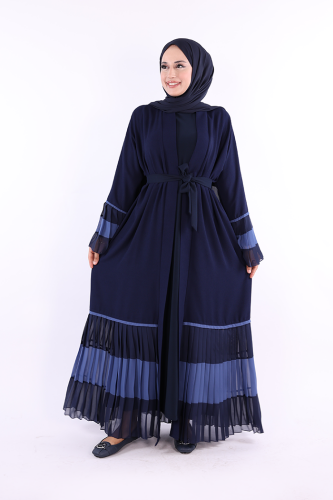 Lacivert Abaya 