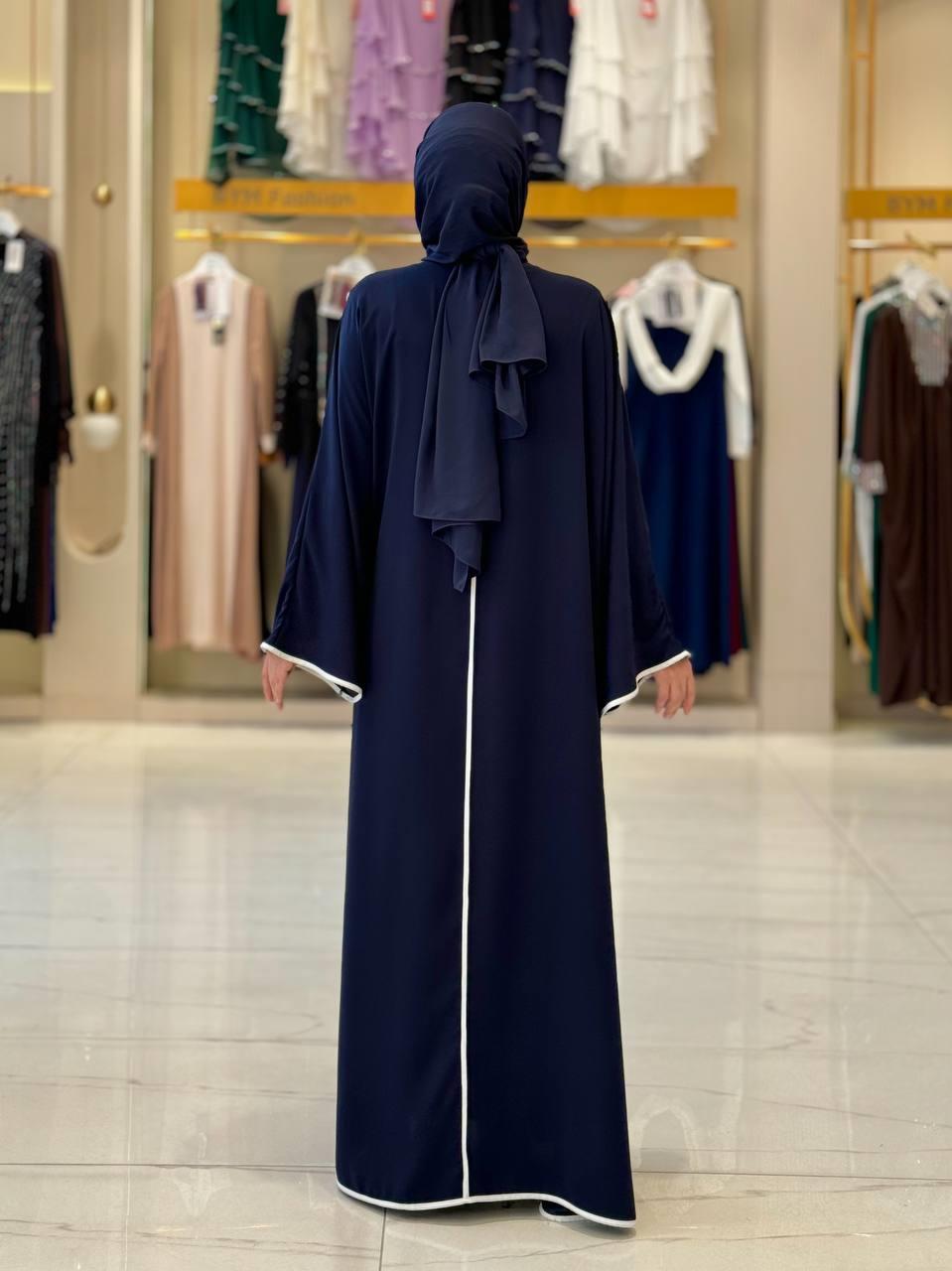 Lacivert Beyaz Ferace 