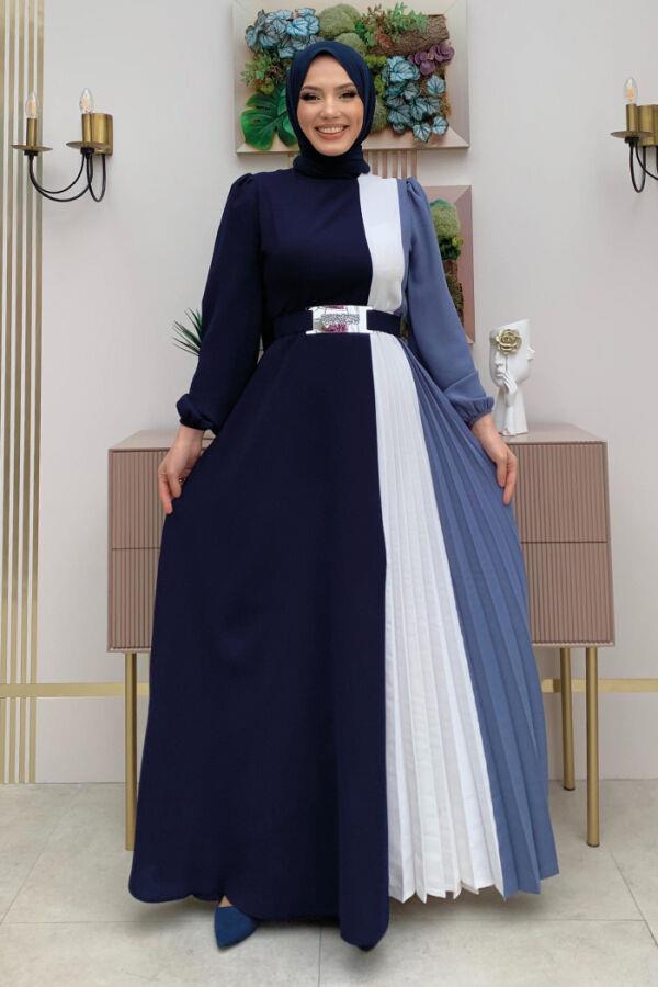 İndigo Elbise
