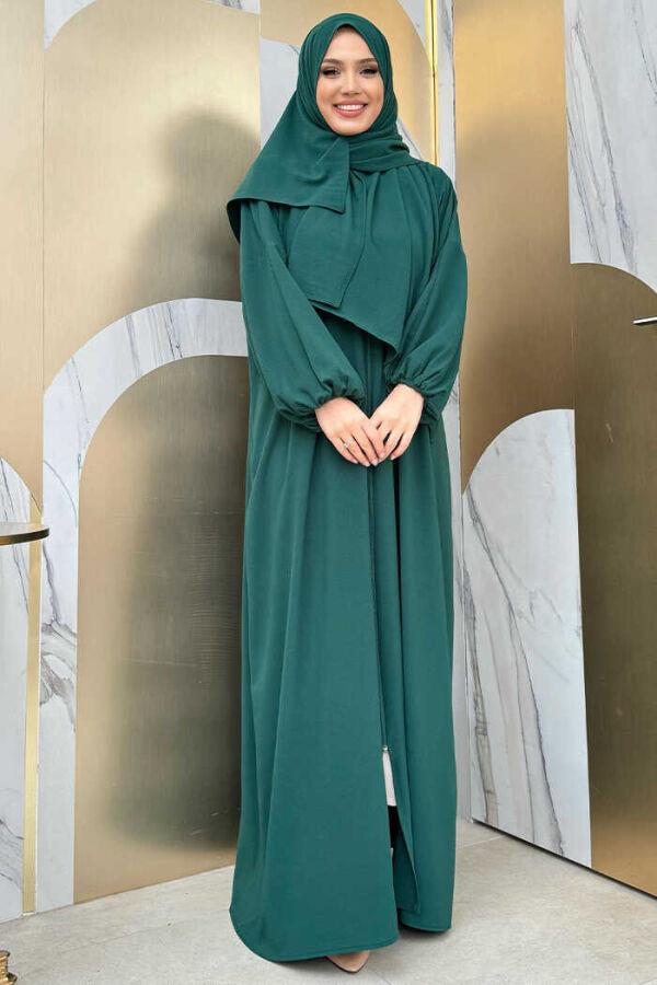 Zümrüt Elbisesi Siyah