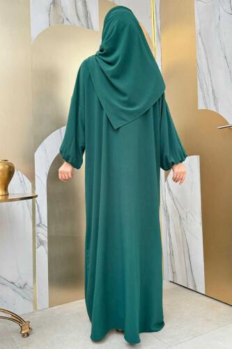 Zümrüt Elbisesi Siyah