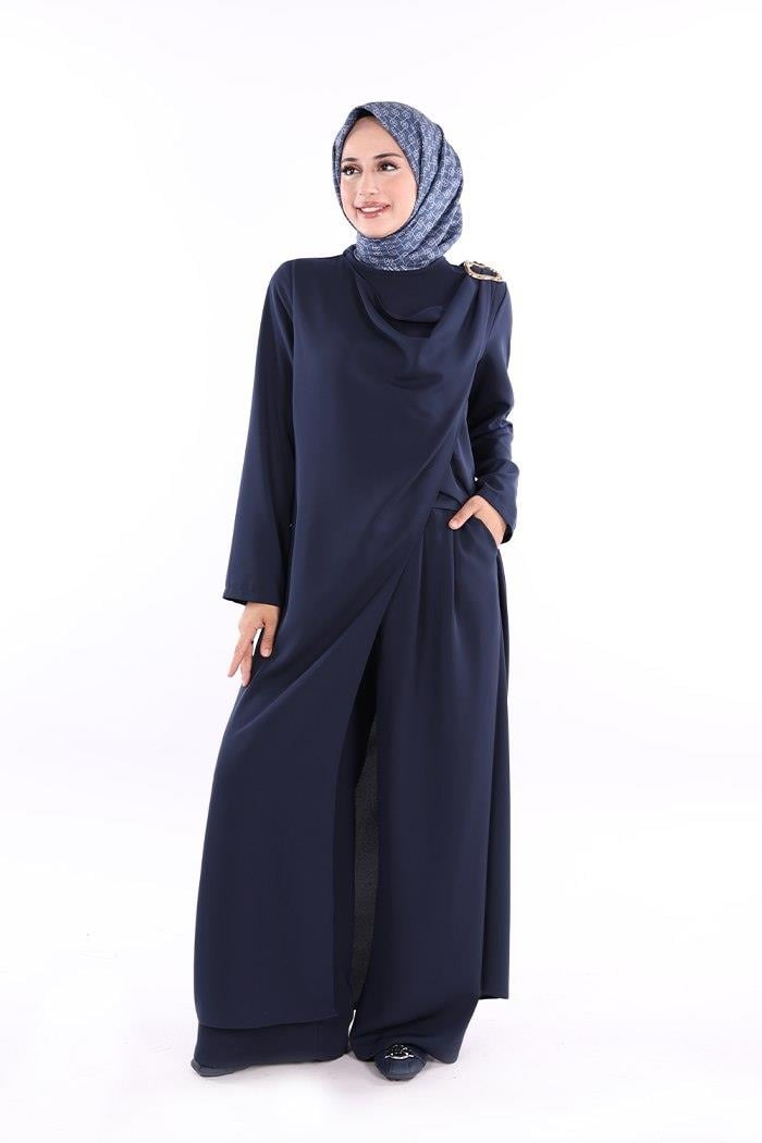 Pantolon Tunik Takım Lacivert