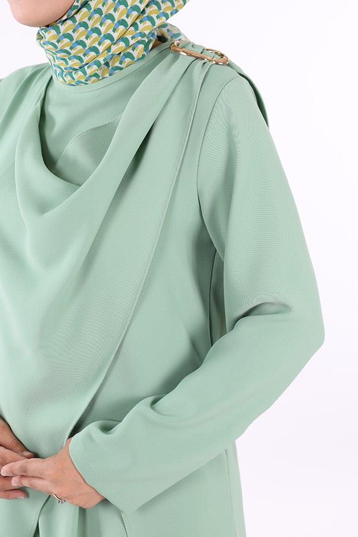 Pantolon Tunik Takım Mint
