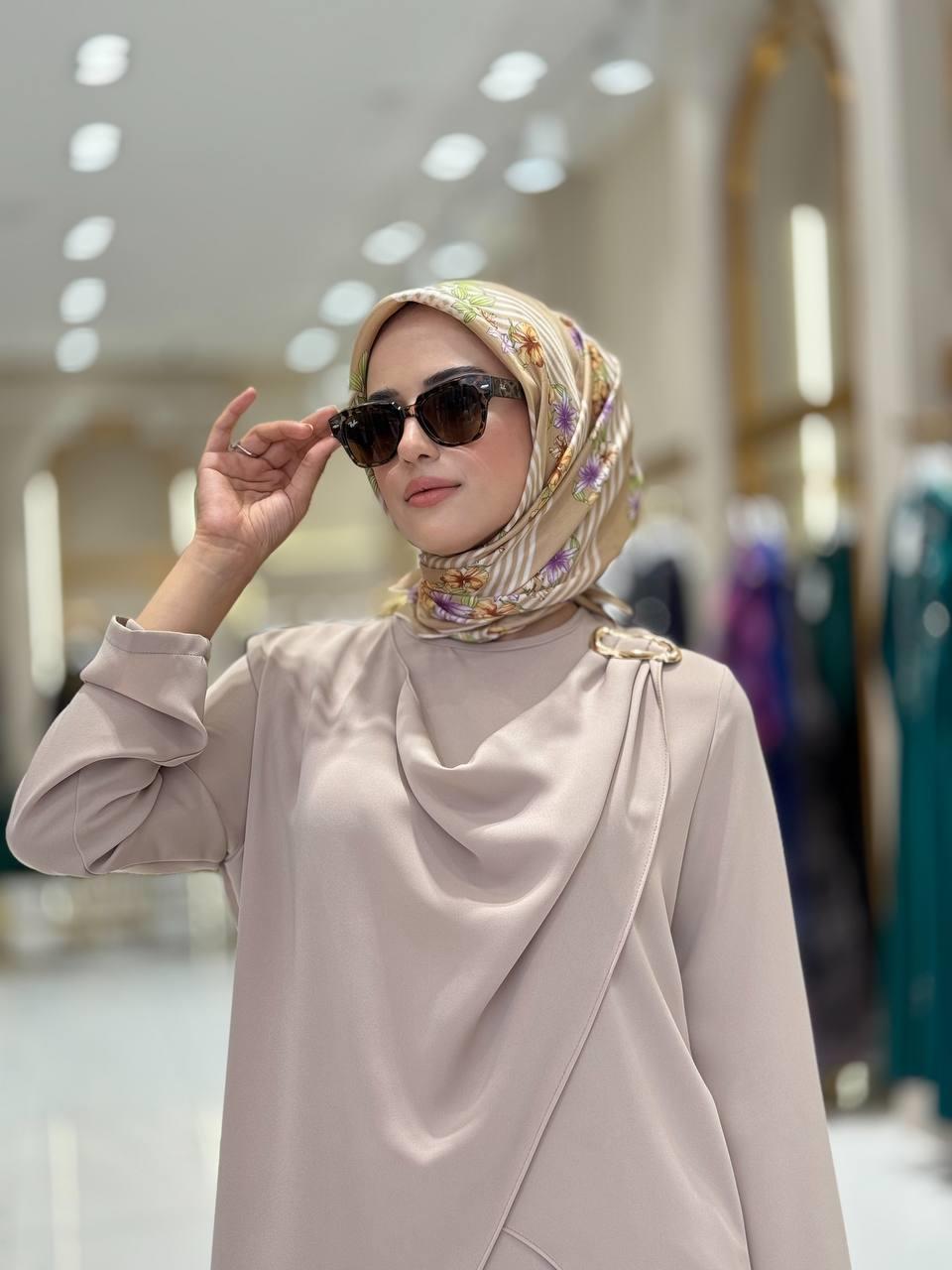 Pantolon Tunik Takım Vizon