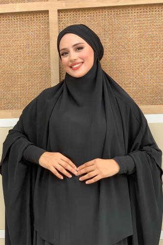 Sufleli Cilbab Siyah