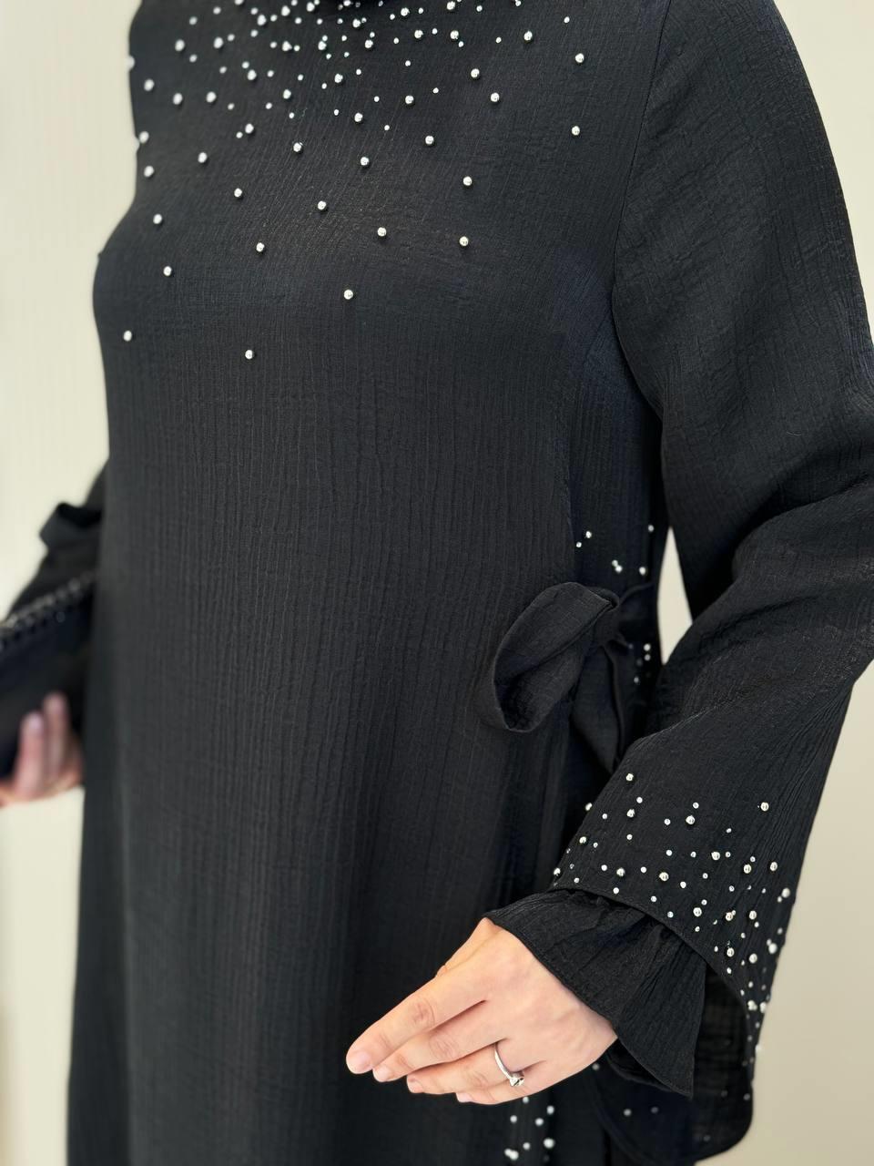 Taş İşlemeli Elbise