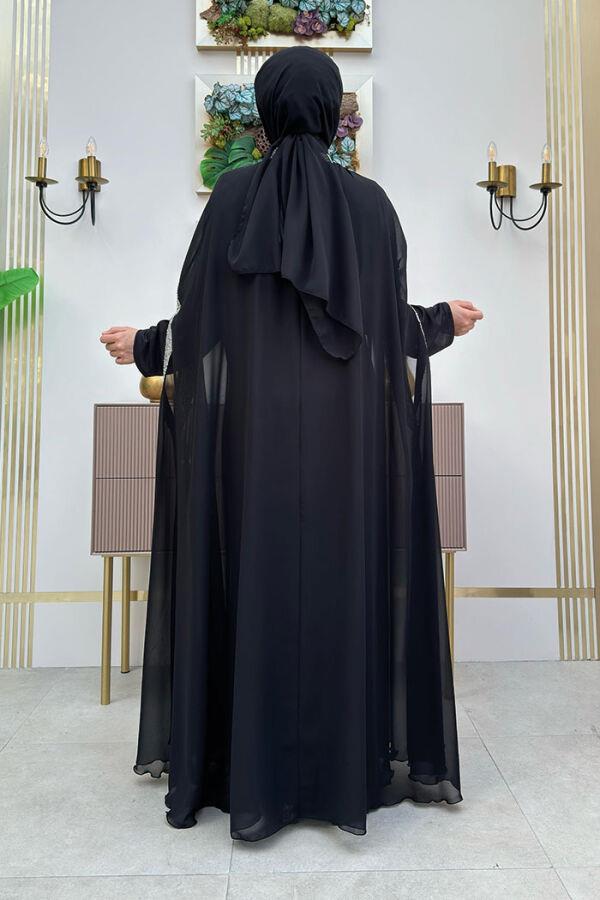 TAŞ İŞLEMELİ PELERİN TAKIM