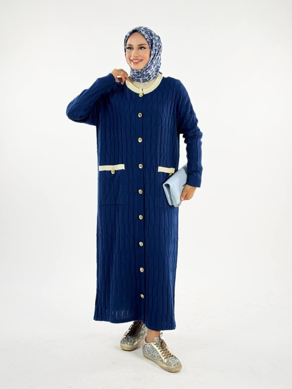 Triko Hırka Lacivert