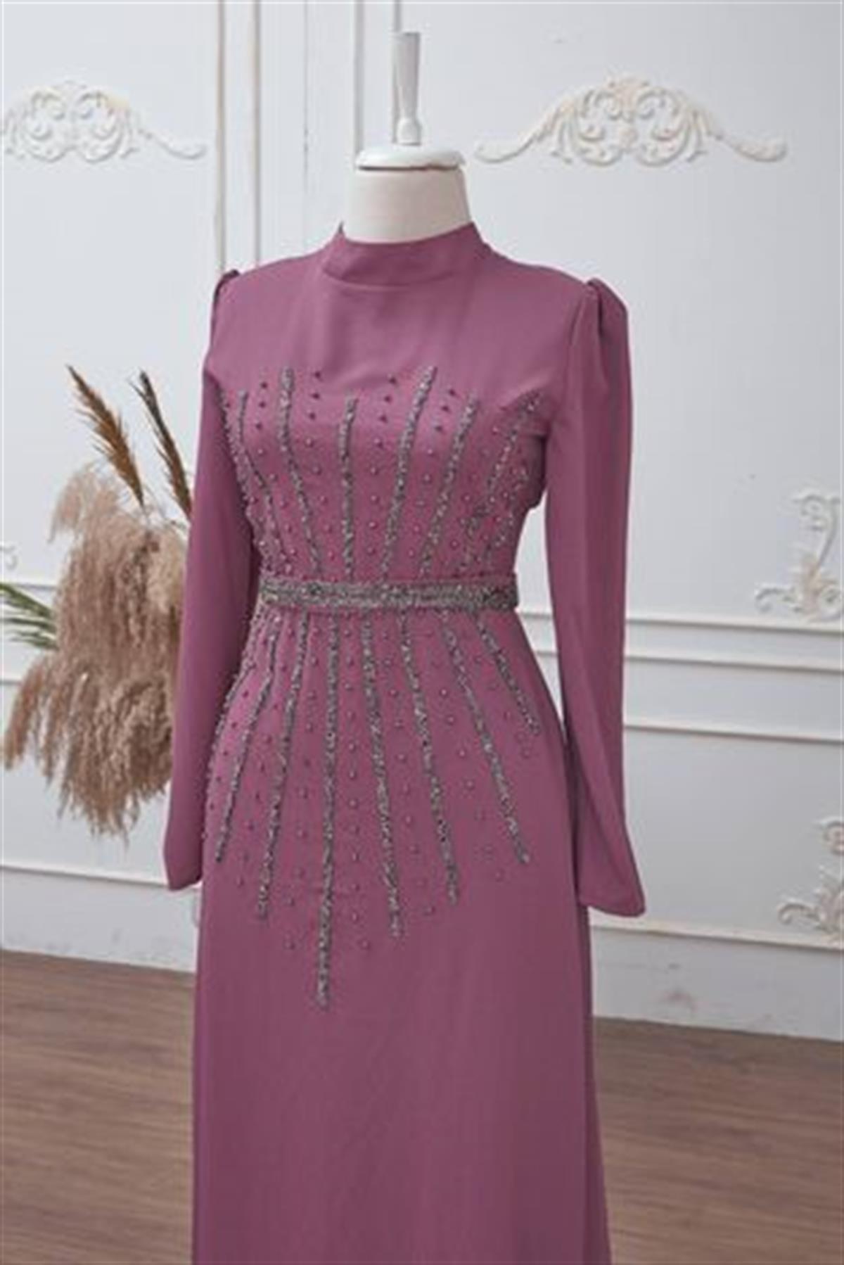 Tuğçe Abiye Gül Kurusu