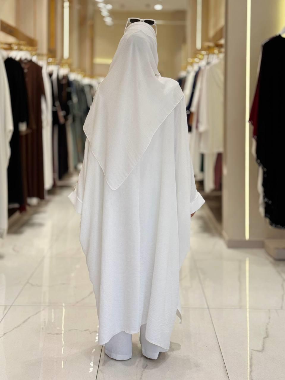 Tunik Pantolon İkili Takim Ekru