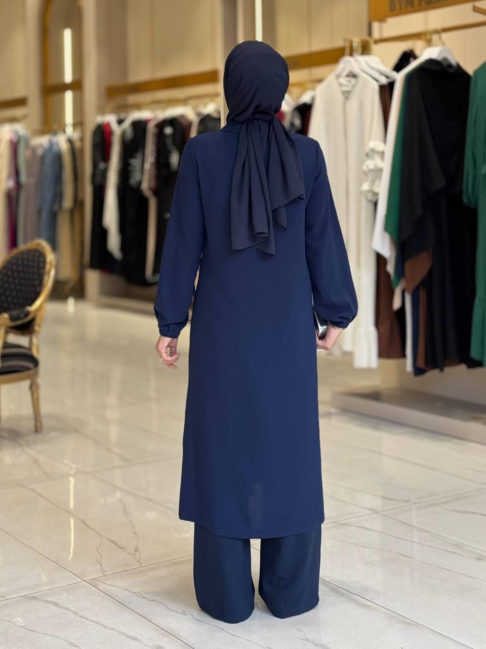 Tunik Pantolon İkili Takim Lacivert 