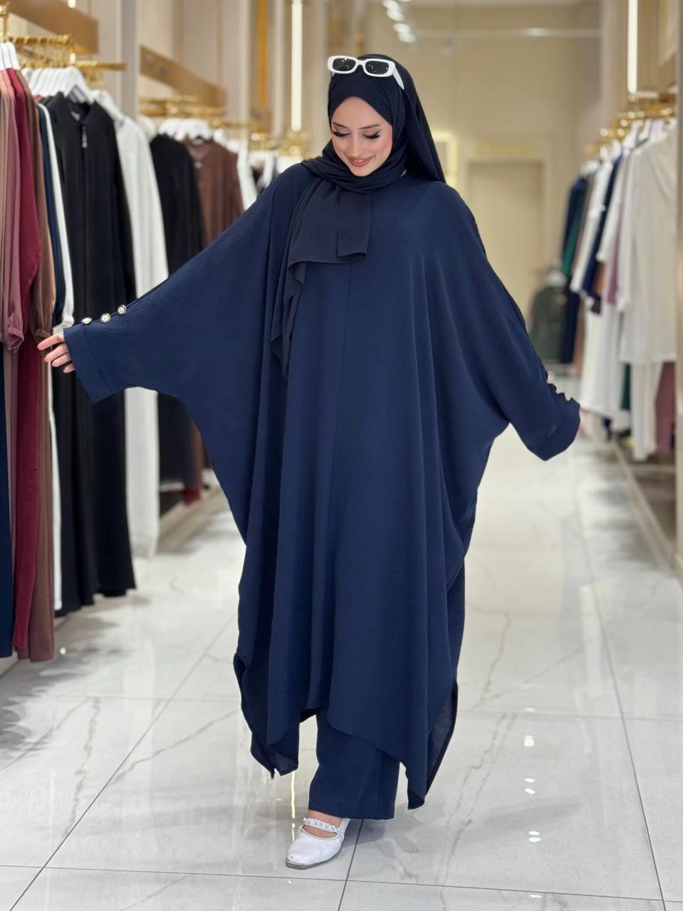 Tunik Pantolon İkili Takim Lacivert 