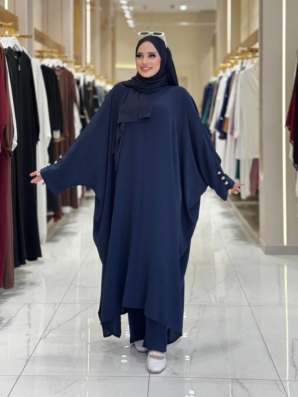 Tunik Pantolon İkili Takim Lacivert 