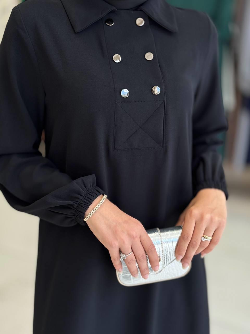 Tunik Pantolon İkili Takim Siyah 