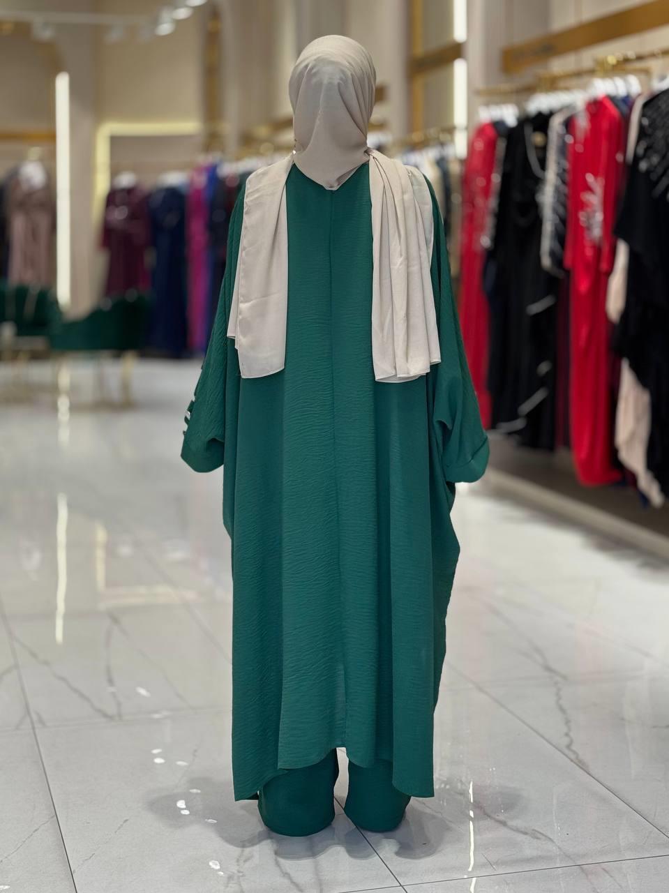 Tunik Pantolon İkili Takim Zümrüt 