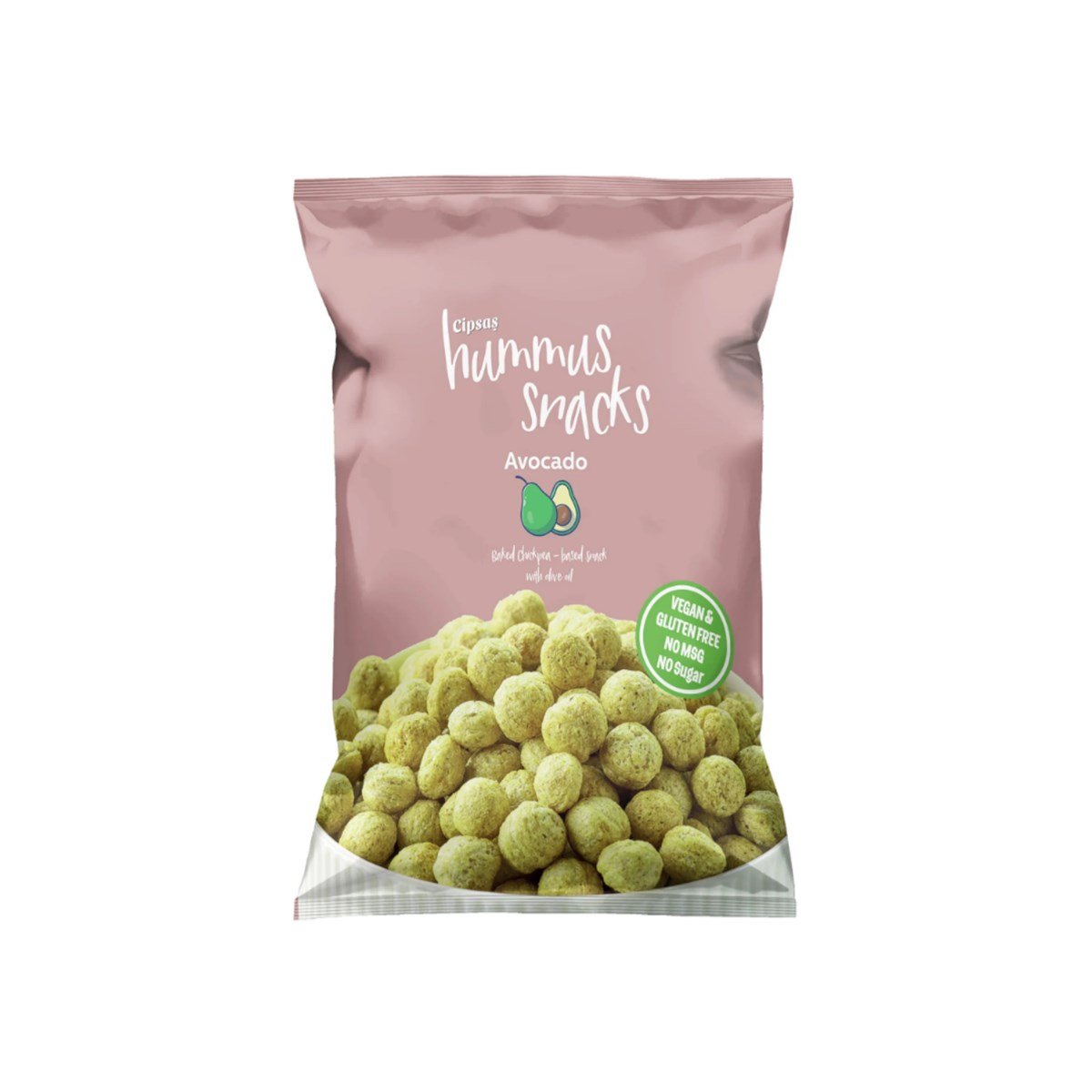 CİPSAŞ Hummus Snacks Avokadolu Nohut Cipsi 45 GR