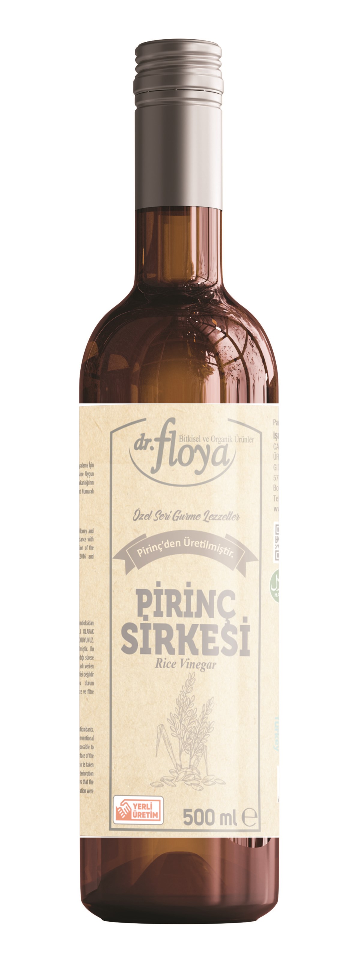 DR. FLOYA Pirinç Sirkesi 500ml