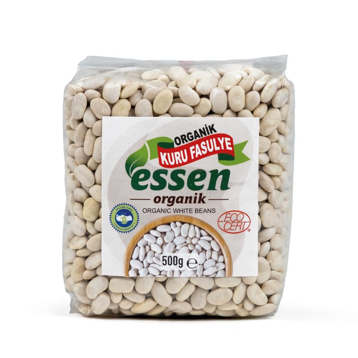 ESSEN ORGANİK Kuru fasulye 500 Gr