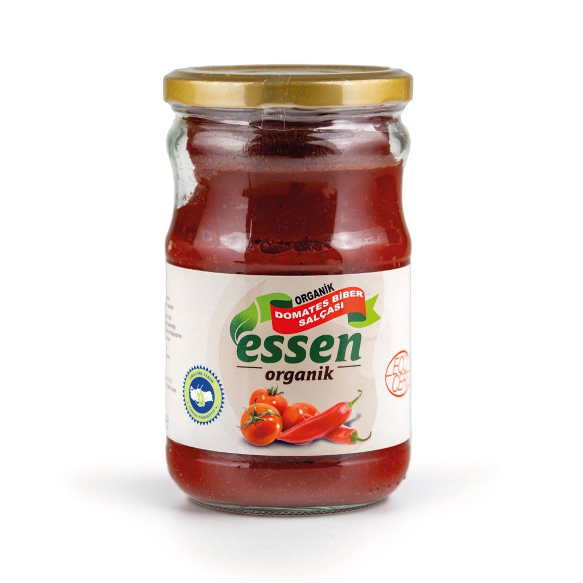 ESSEN ORGANİK Organik Domates-Biber Salçası 660CC