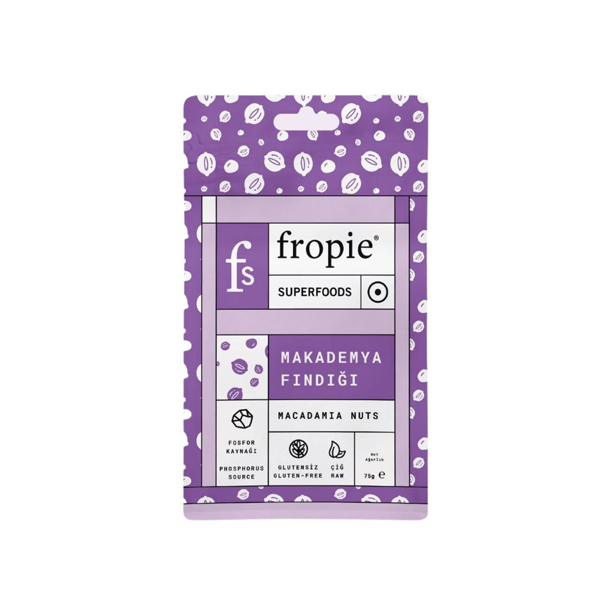 FROPIE Makadamya Fındığı 75 gr