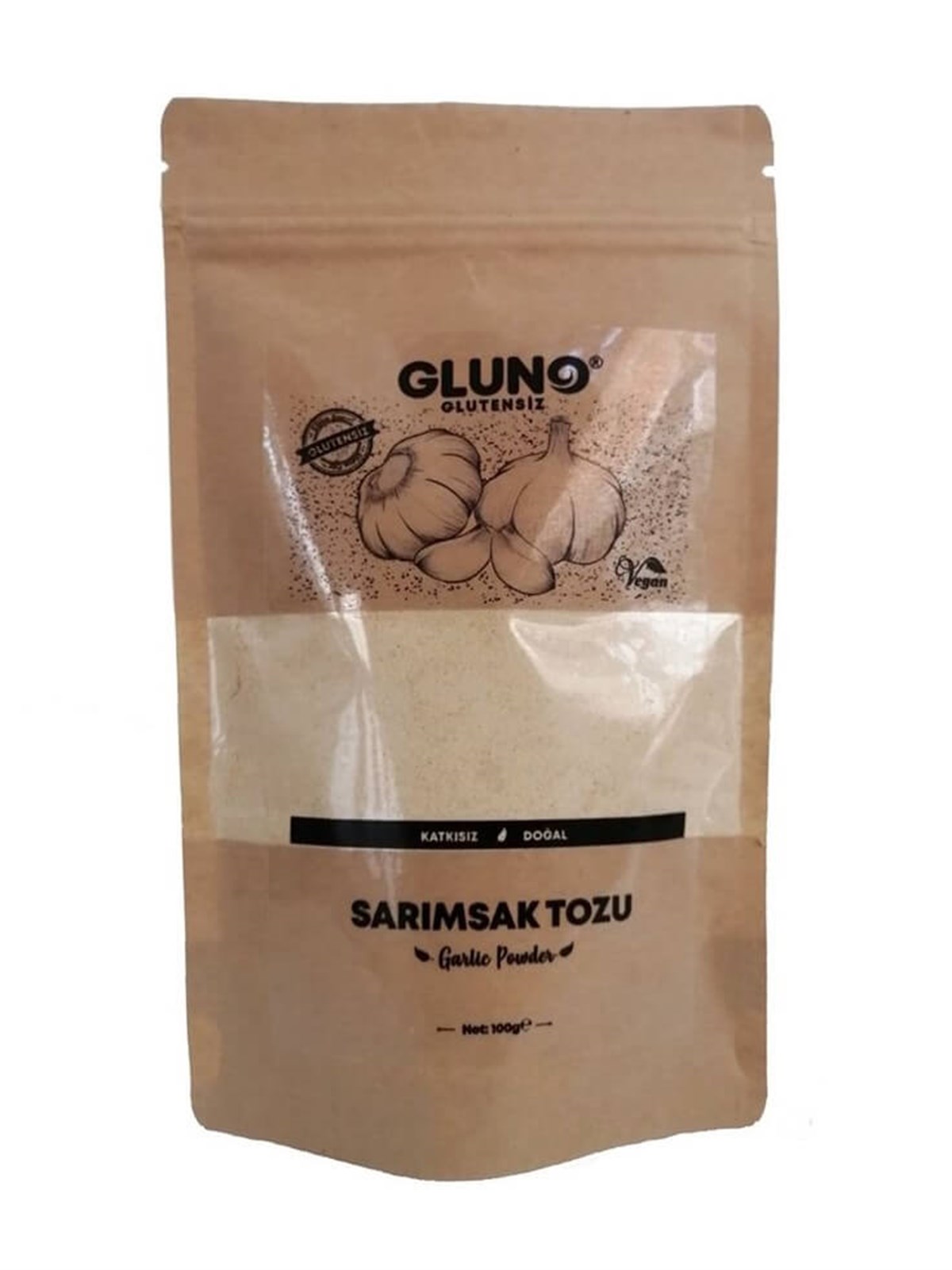 GLUNO GLUTENSİZ Sarımsak Tozu 100 Gr