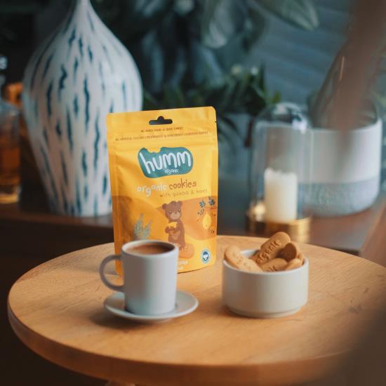 HUMM ORGANIC Ballı Kinoalı Kurabiye 55G