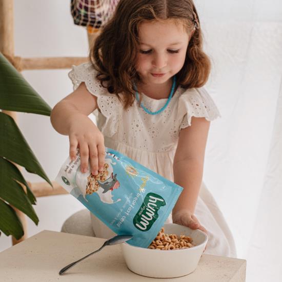 HUMM ORGANIC Tam Tahıl-Bal Kahvaltılık Gevrek 80G 