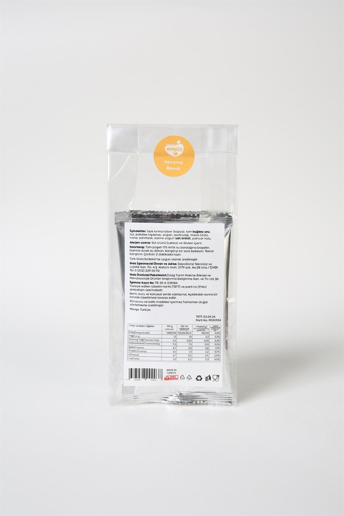 MİNİBİ Tarhana Çorbası - Bardak Çorba 3x18gr