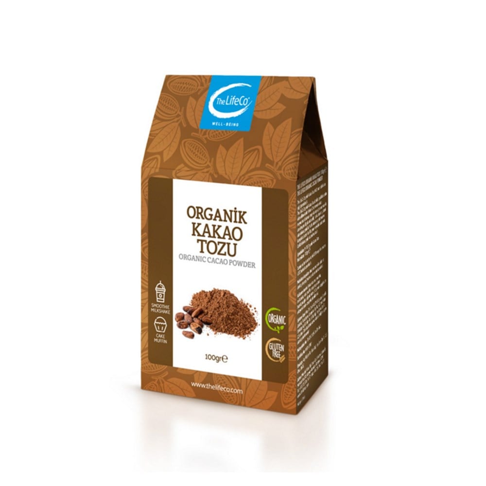 THE LIFECO ORGANİK Ham Kakao Tozu 100 gr