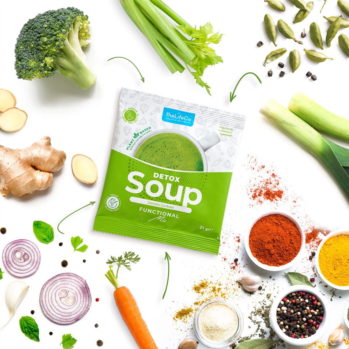 TheLifeCo Detox Çorbası 21 gr