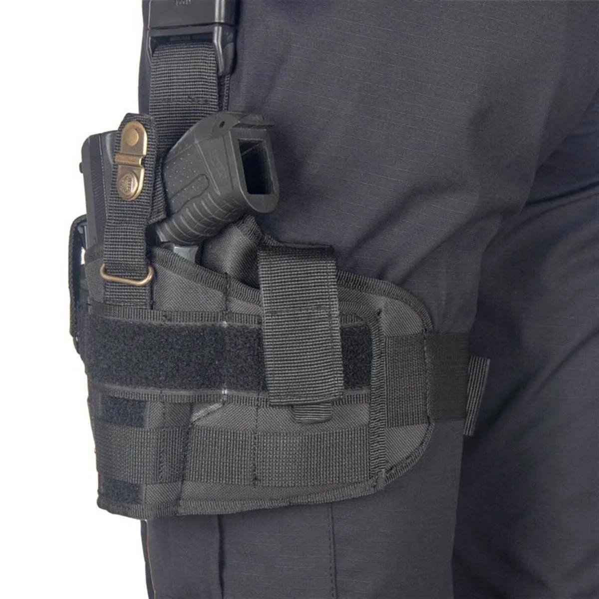 Ahtapot Bacak Kılıfı Lastik Cırtlı Siyah Sol El