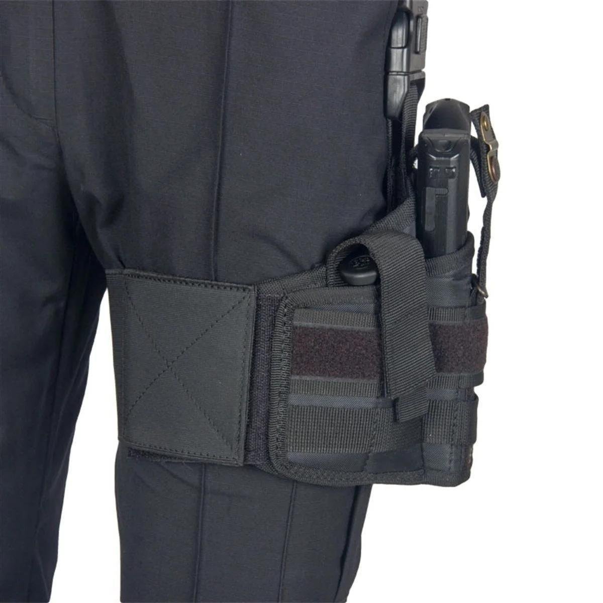 Ahtapot Bacak Kılıfı Lastik Cırtlı Siyah Sol El