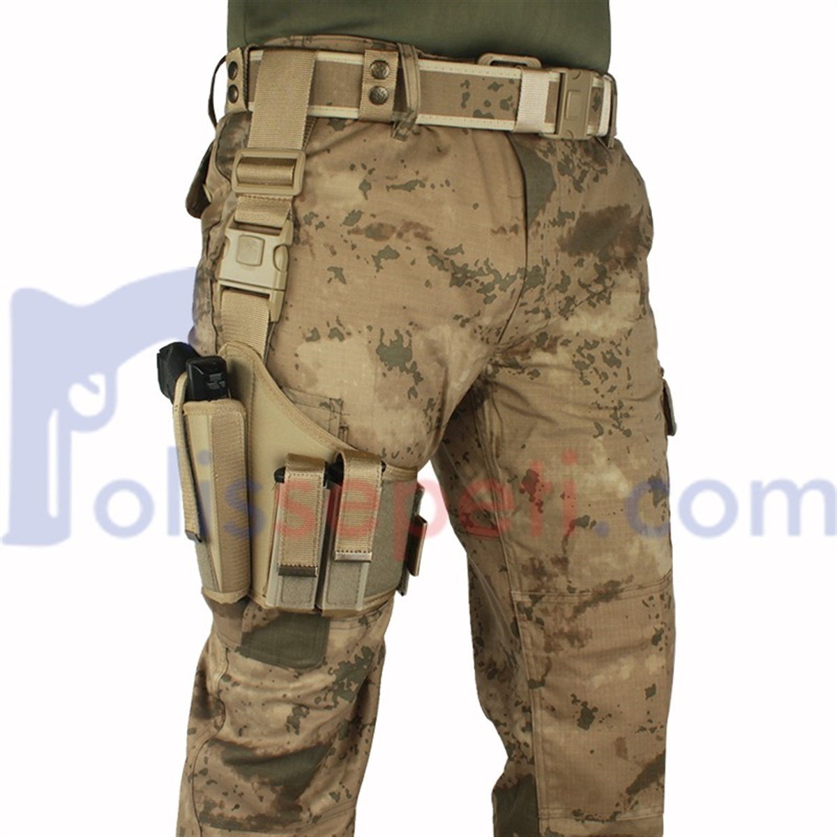 Airsoft Silah Bacak Kılıfı Universal Tüm Tabancalar İçin Fırtına Çöl Rengi
