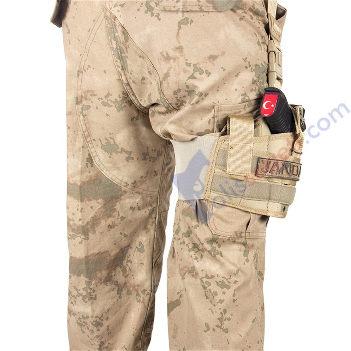 Airsoft Silah Bacak Kılıfı Universal Tüm Tabancalar İçin Çöl Rengi