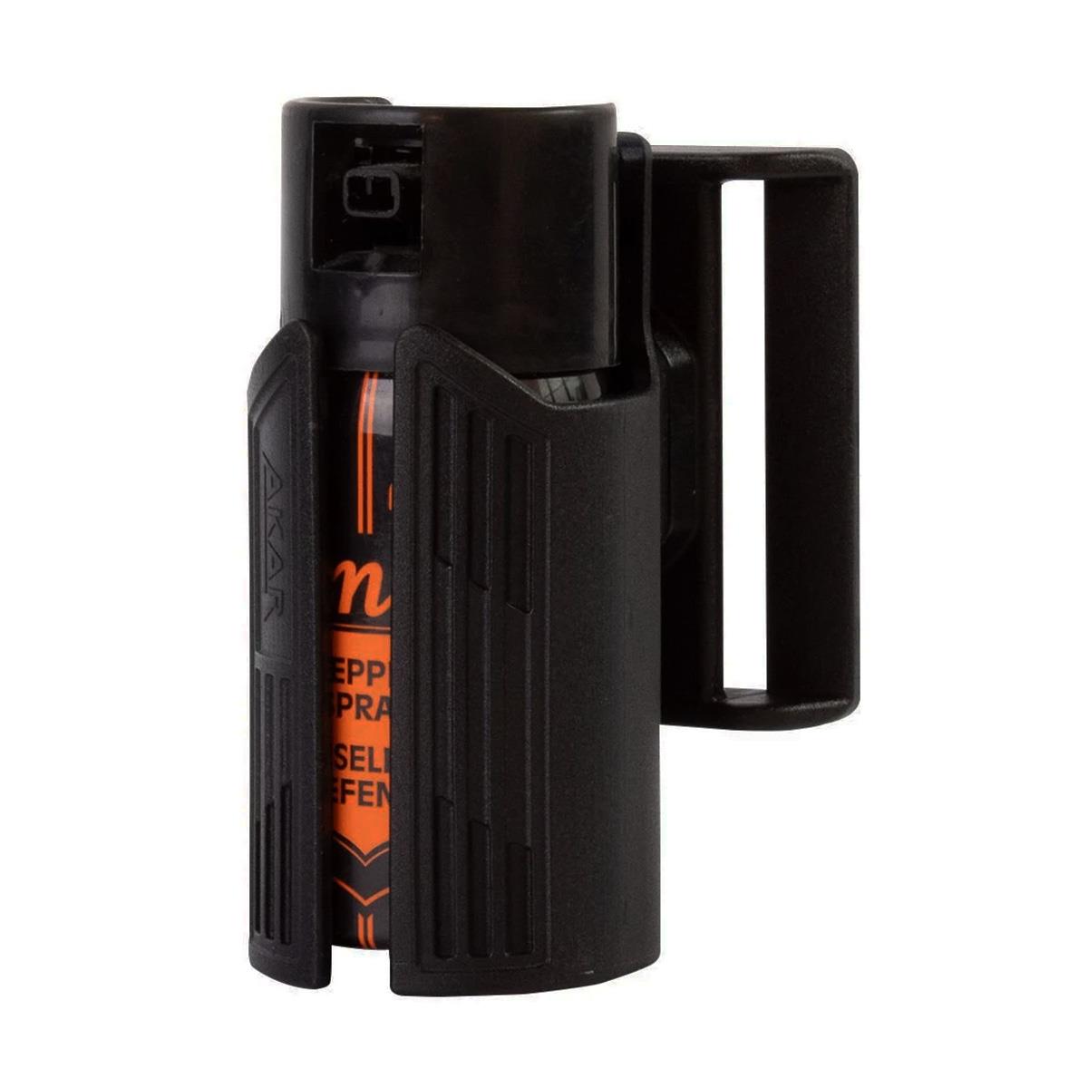 Akar Polimer Biber Gazı Kılıfı 40ml ve 50ml Uyumlu Siyah