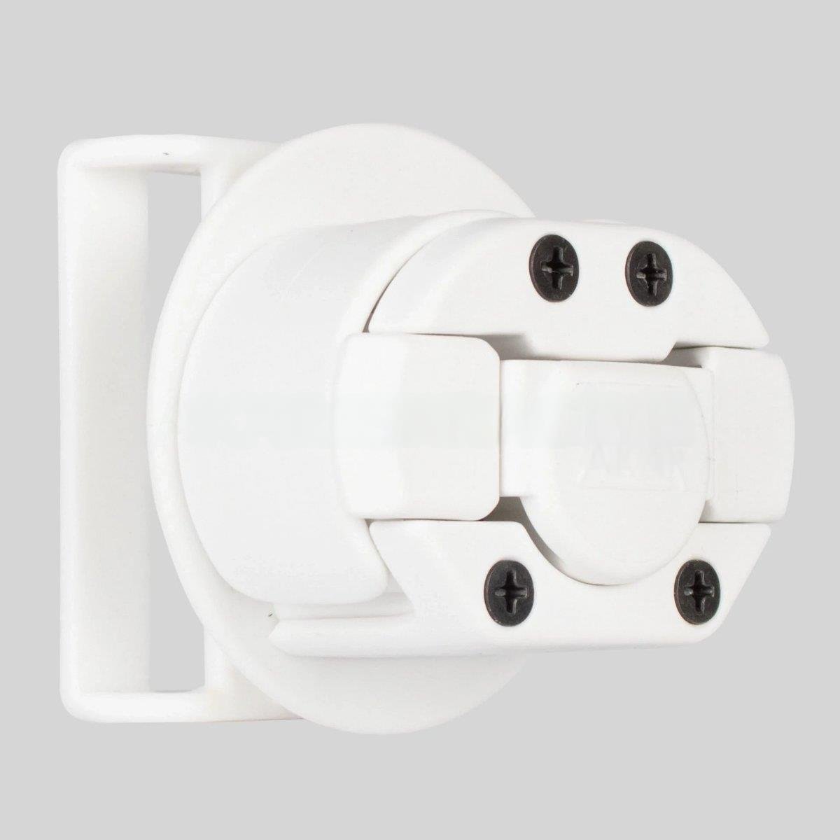 Akar Polimer Kilitli Kelepçe Kılıfı-Beyaz