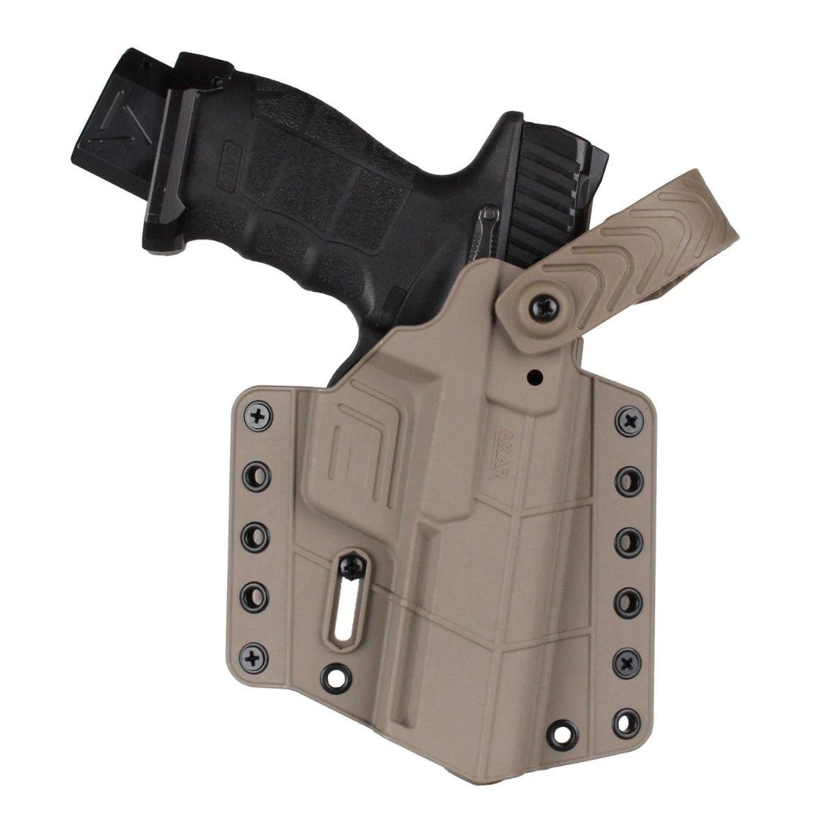 Akar Sarsılmaz SAR9 - SAR9 Mete Polimer Taktik Kılıf Seviye 2 Kilitli Çöl Rengi