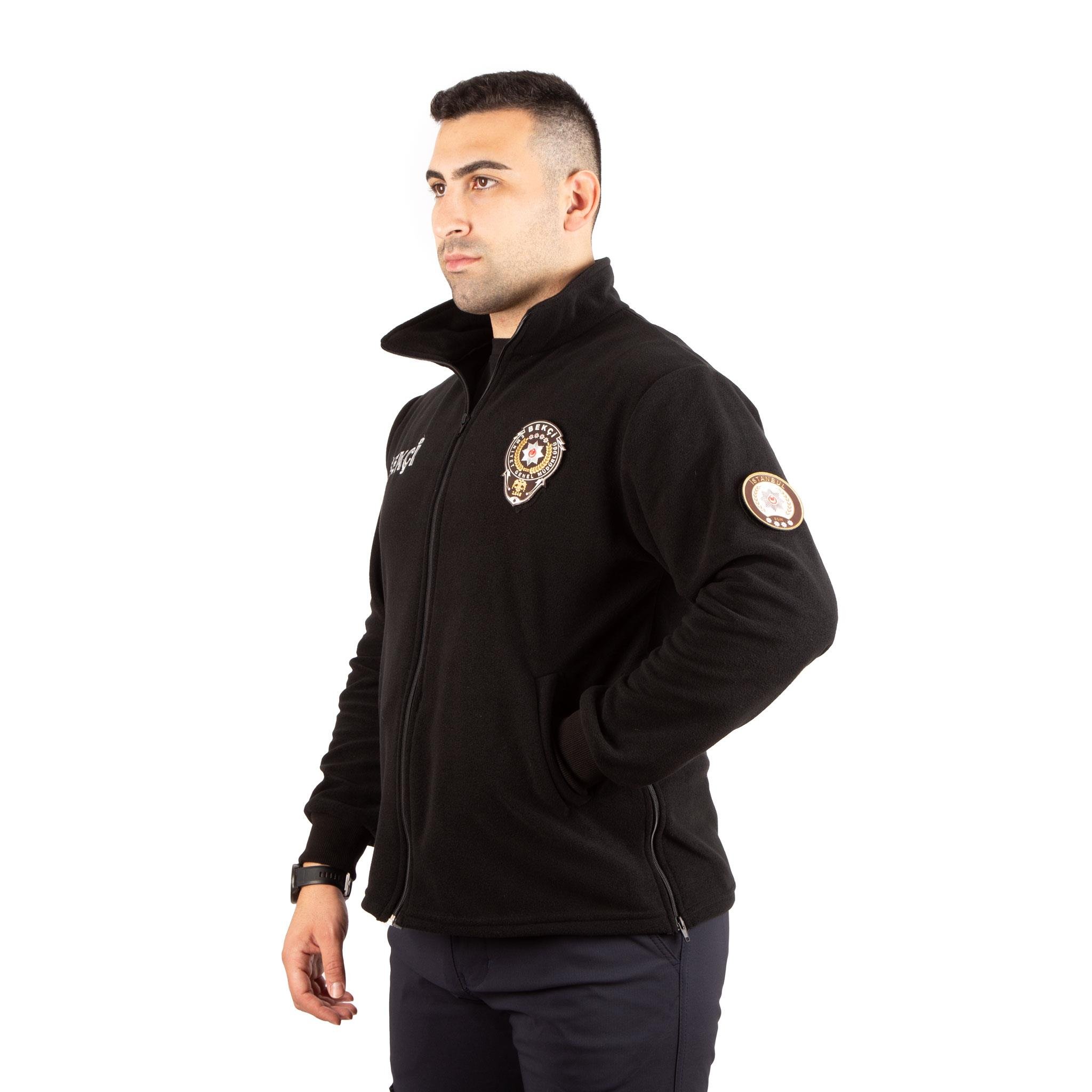 Bekçi Polar Mont Siyah