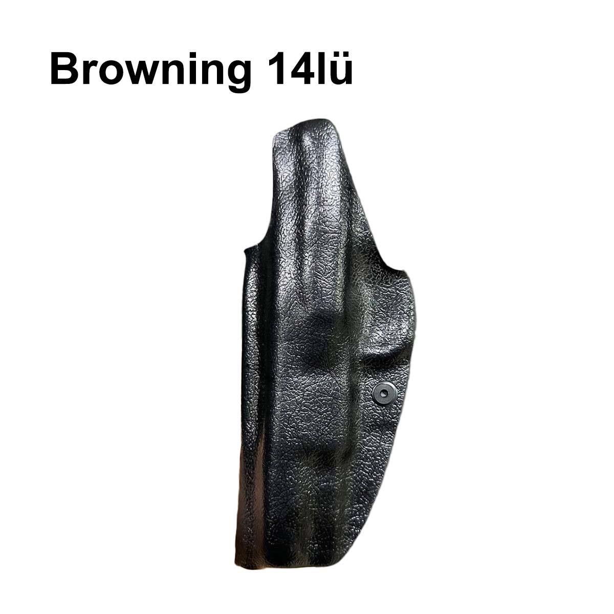 Browning 14'lü Deri Görünümlü Kydex Tabanca Kılıfı İç Taşıma