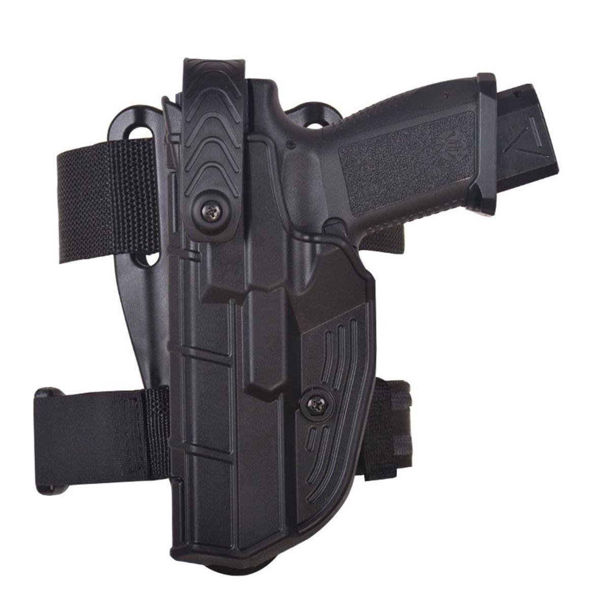 Canik 55 TP9 Serisi Akar Polimer Alçak Taşıma Taktik Kilitli Kılıf Sol El