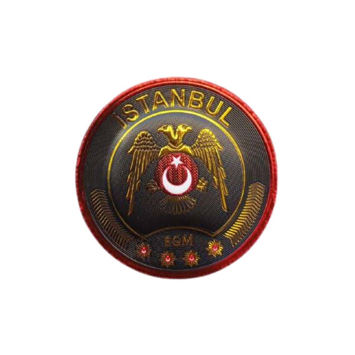 Çevik Kuvvet Polisi İstanbul Arması 3 Boyutlu