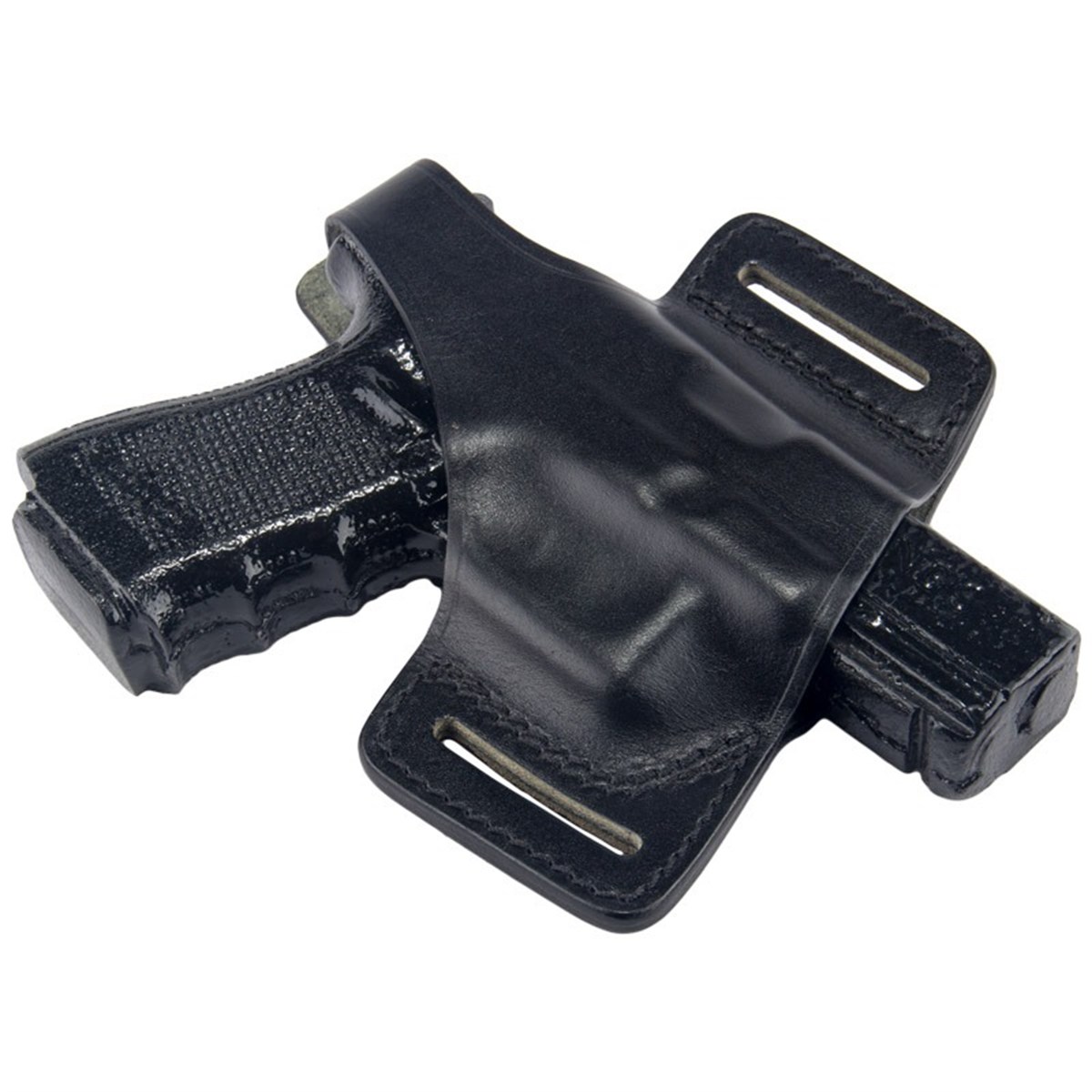 Cz 75 Deri Silah Kılıfı Yarım Kelebek Siyah