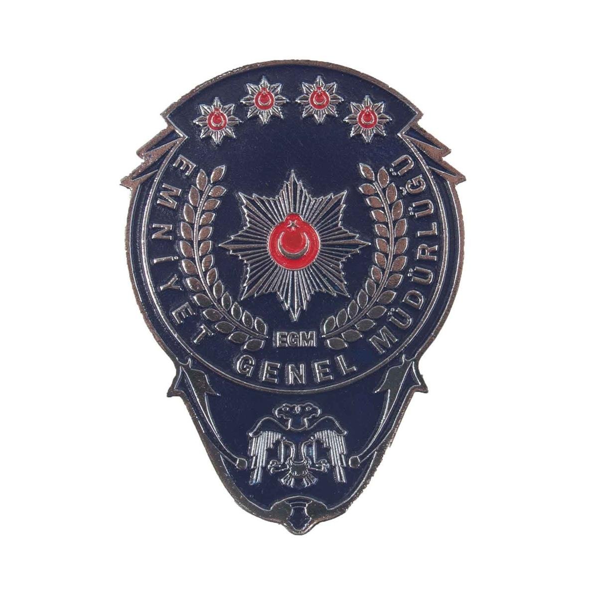 EGM Lacivert Cüzdan Rozeti