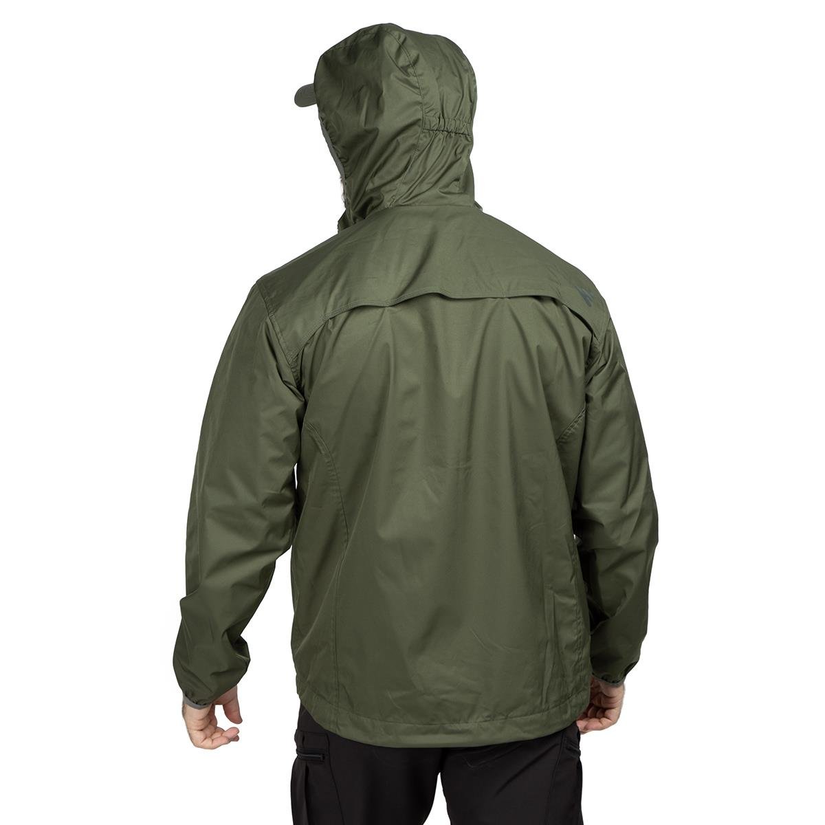 Erkek Kapüşonlu Outdoor Rüzgarlık Haki