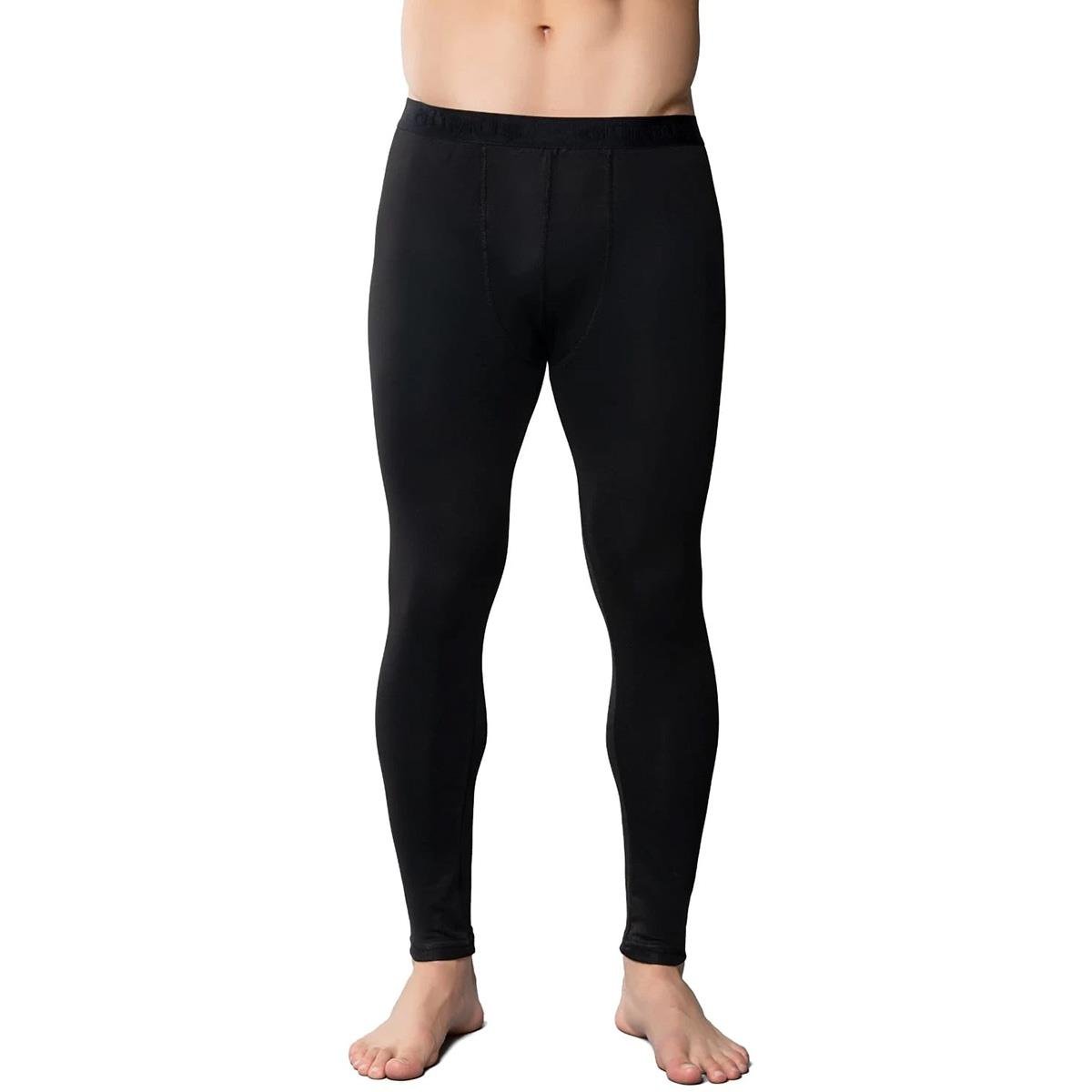 Erkek Termal Alt İçlik Siyah