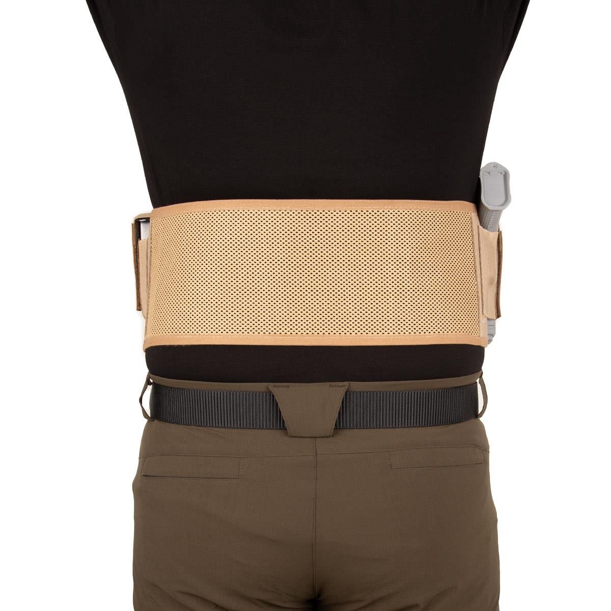 Fileli Korse Tabanca Kılıfı Bej Renk