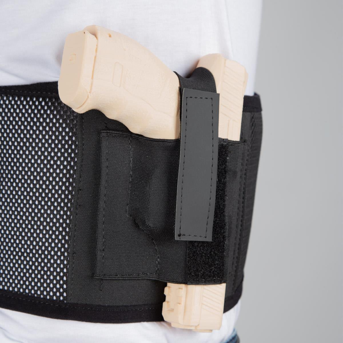 Fileli Korse Tabanca Kılıfı Siyah