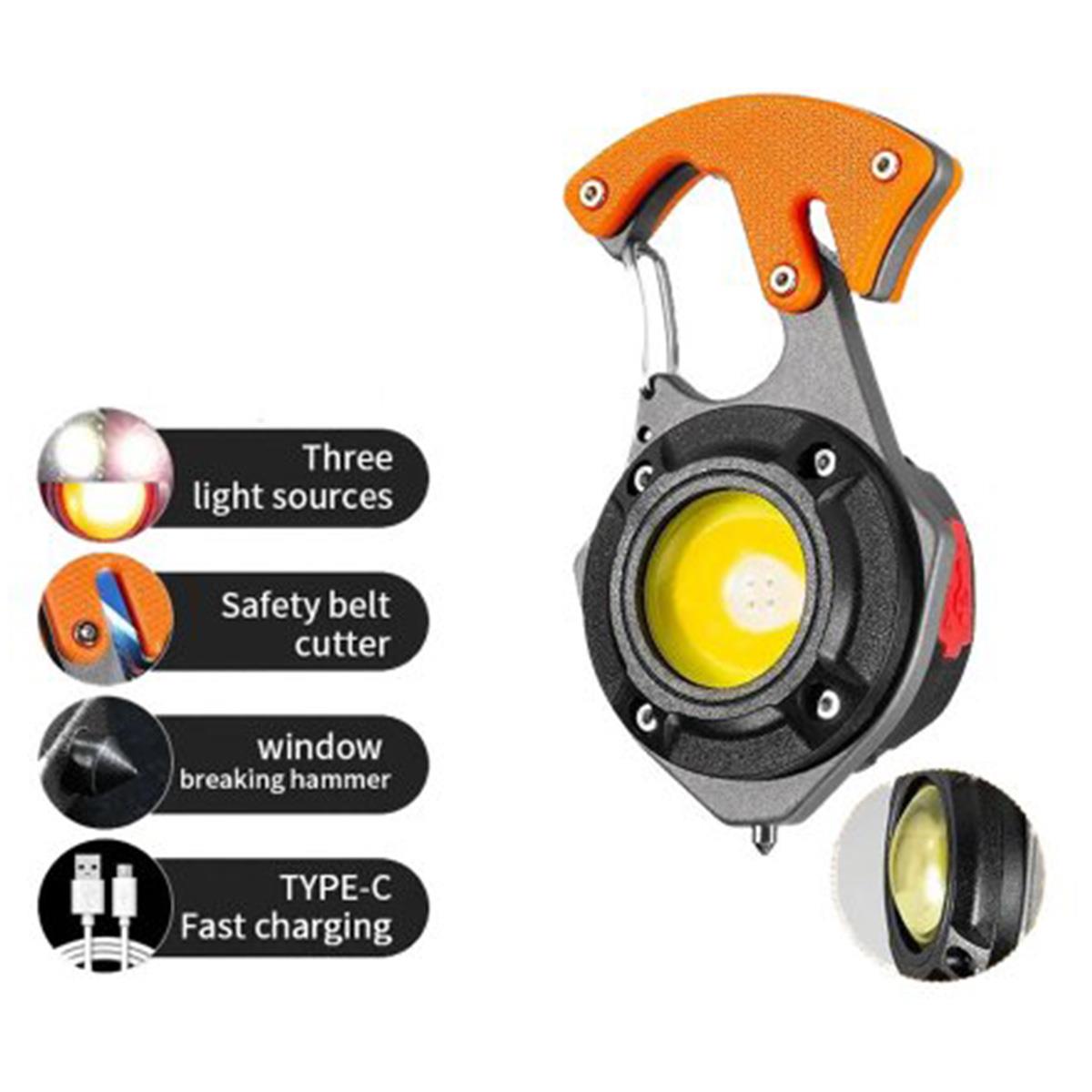 Fonksiyonel Çok Amaçlı Mini Led Fener W5143