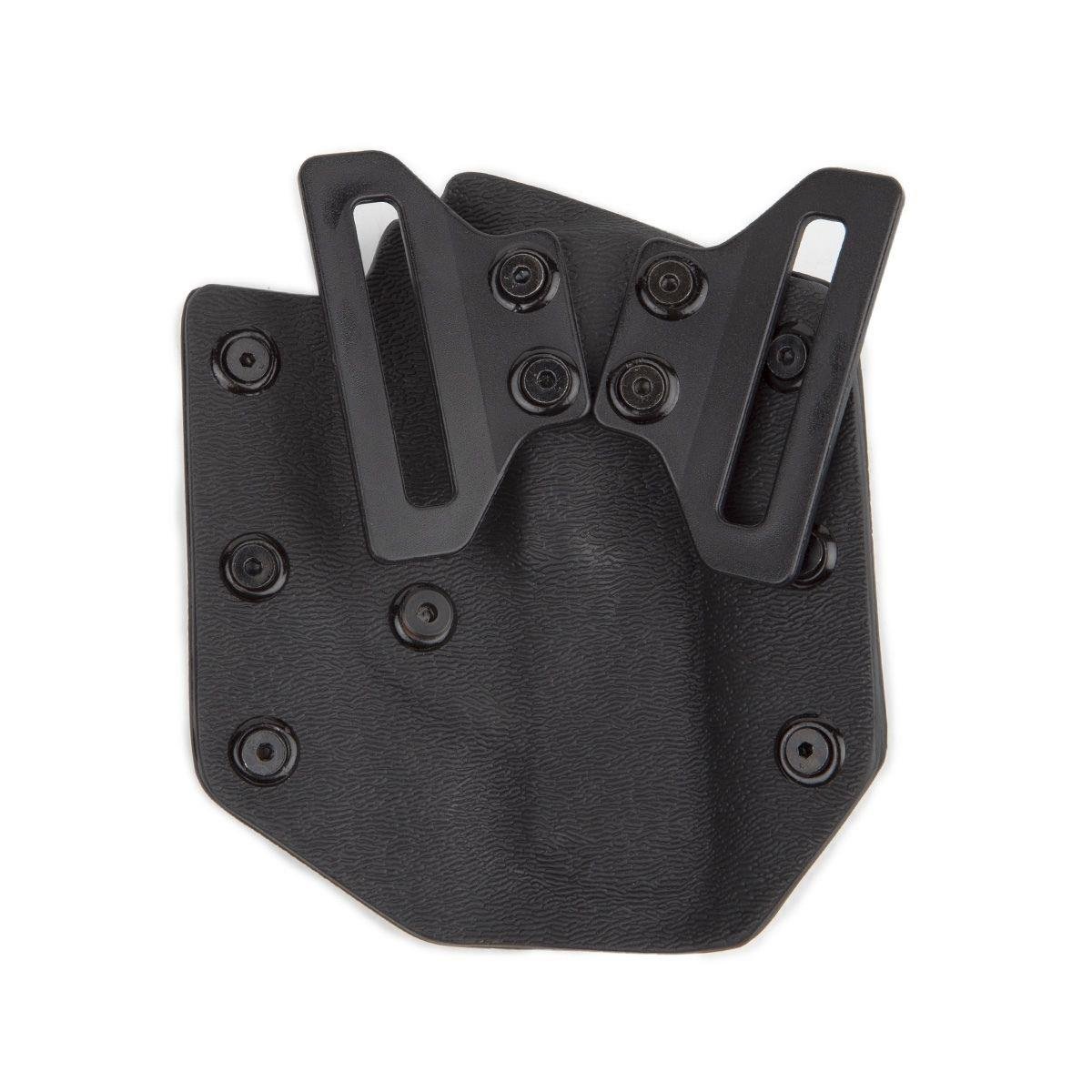 Glock 43X Kydex Tabanca Kılıfı Mat Görünümlü Dış Taşıma Kadifeli Sol El